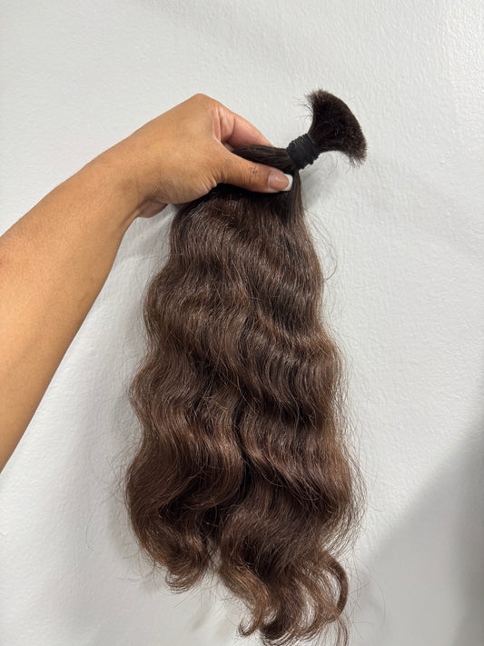 BULK VIRGIN SLAVIC WAVY 56CM - 18" | 86G