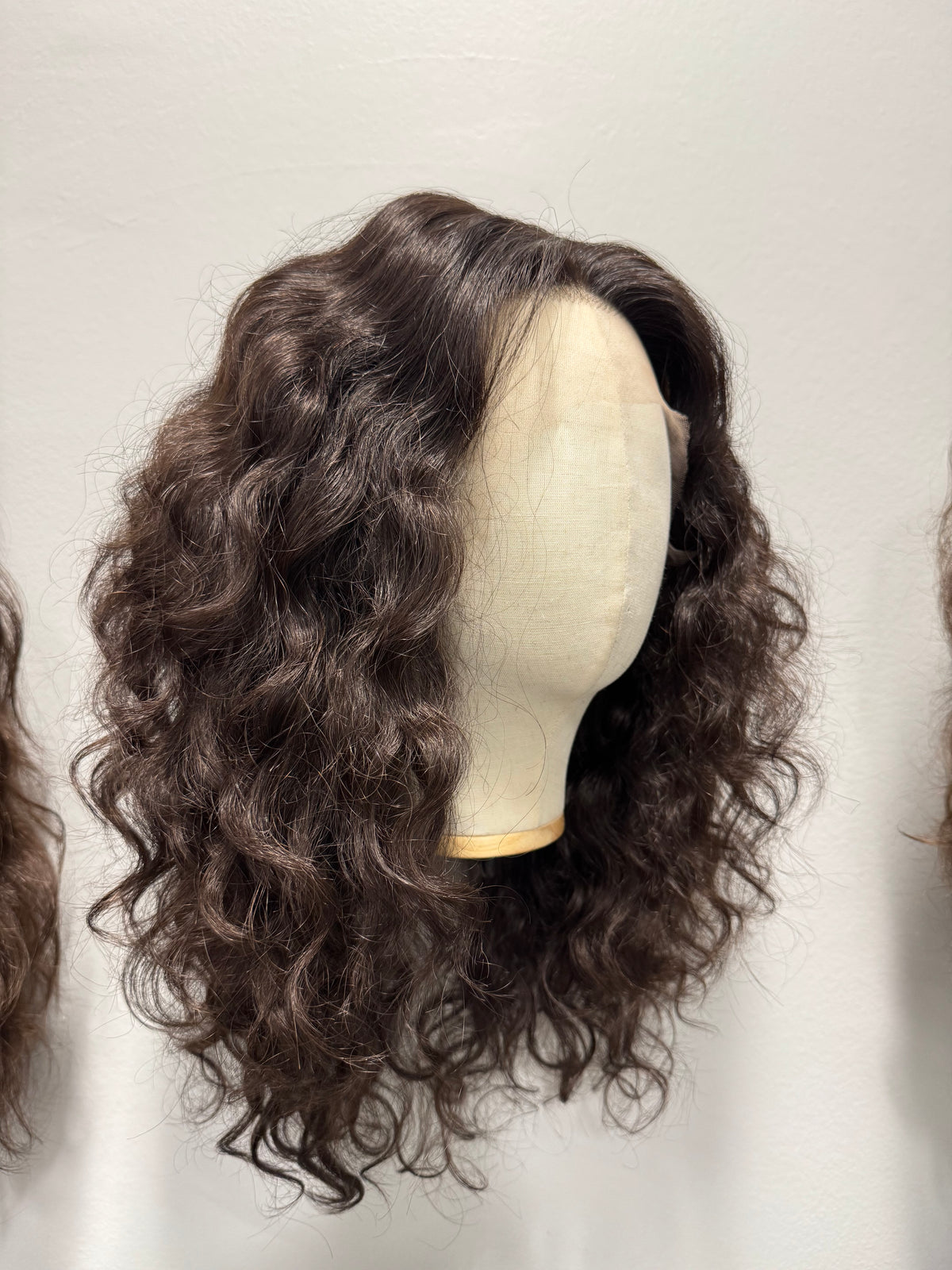 20" Curly Uncut HD WIG