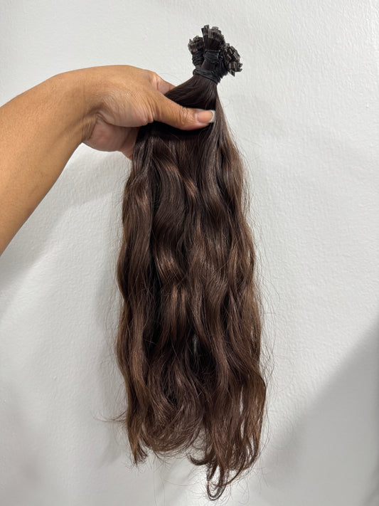 PRE-BONDED  SLAVIC WAVY 43CM - 17" | 130G