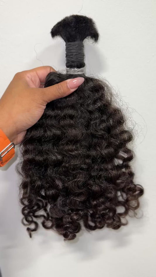 BULK VIRGIN SLAVIC CURLY 36CM - 14" | 106G